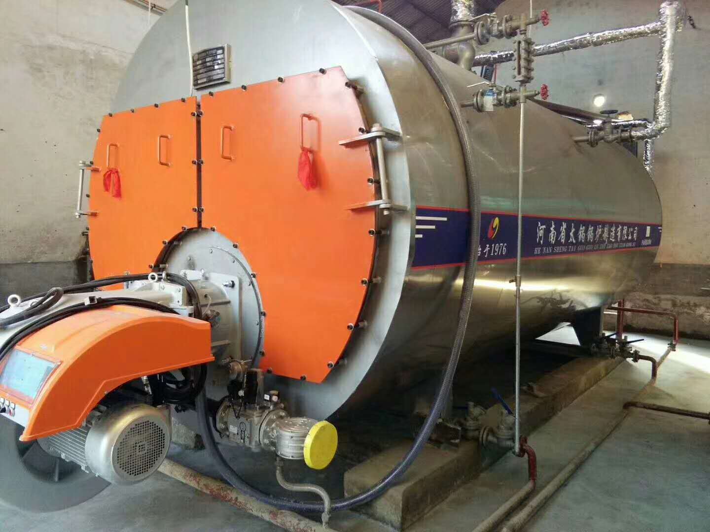 60万大卡燃气热水锅炉1吨燃油供暖锅炉可燃液化气 一建控制全自动