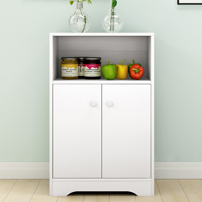 碗架宿舍简易放碗柜子小型厨柜单门单个组装厨房小橱柜家用