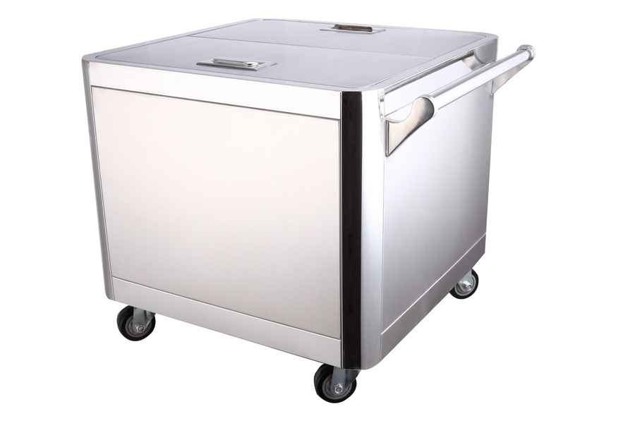 柜式储存粮食不锈钢餐车