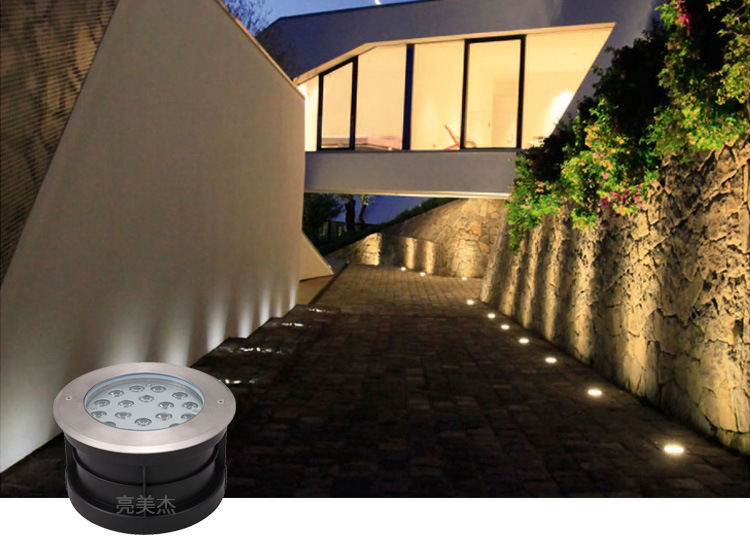 led埋地灯庭院灯草坪射灯花园草地墙角灯户外室外防水埋地灯