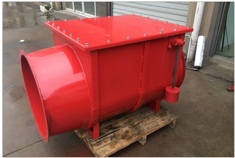 现货供应管道防爆阀粉尘隔爆阀 除尘管道防爆装置单向隔爆阀