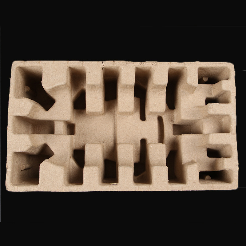 佛山环保纸托包装中山纸托定制加工小家电包装纸托加厚纸浆模塑