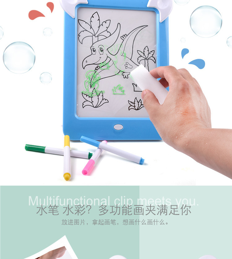 3d magic drawing pad 魔法led画板3d发光绘画板儿童脑力开发玩具