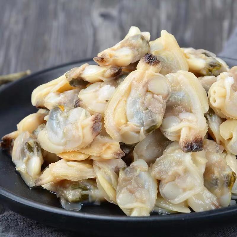 去壳无沙新鲜花蛤鲜冻蛤蜊肉 花甲肉 大黄蚬子杂蛤批发