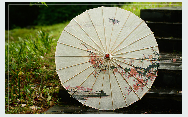 厂家直销中国风油纸伞古风花布伞舞蹈伞装饰吊顶拍照道具伞工艺伞