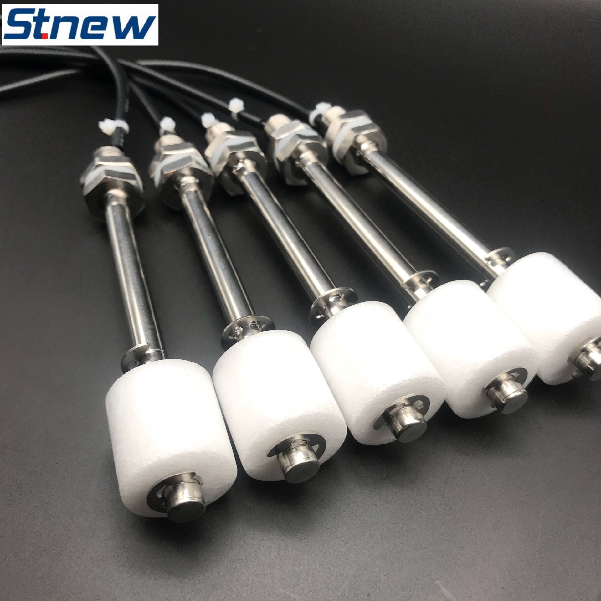 厂家直销高品质不锈钢浮球液位开关 m12细牙水位开关 浮力开关