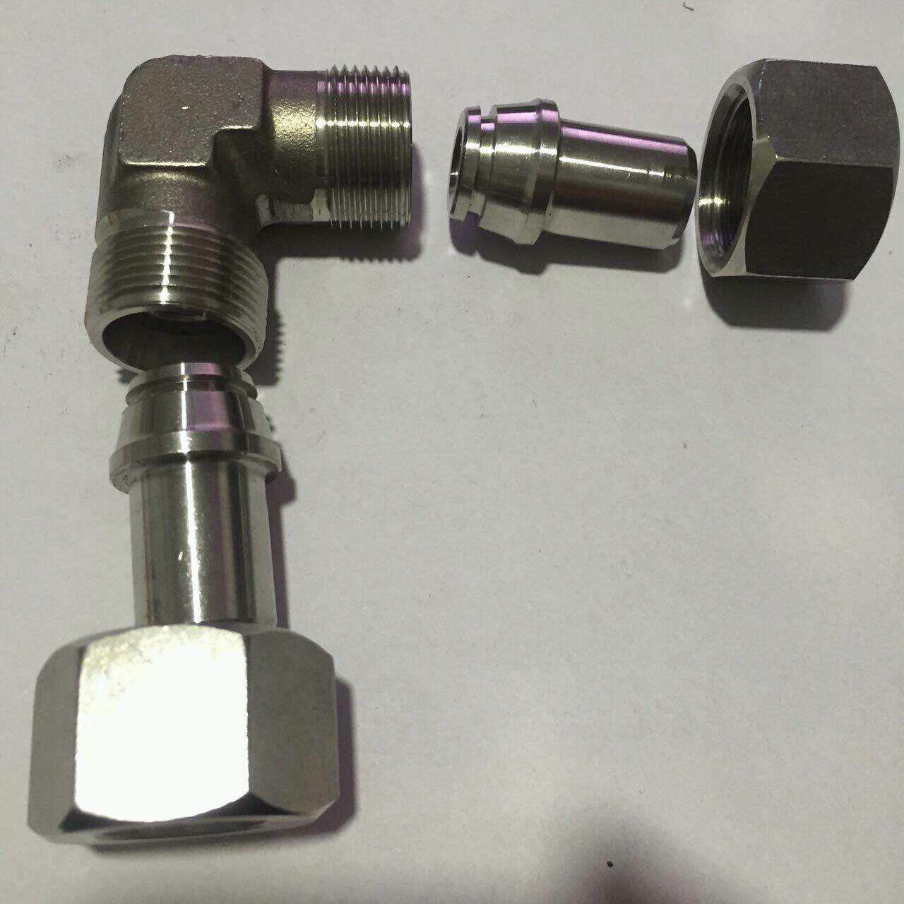 不锈钢接头油管接头 供应对丝直角三通 油管对丝接头-阿里巴巴