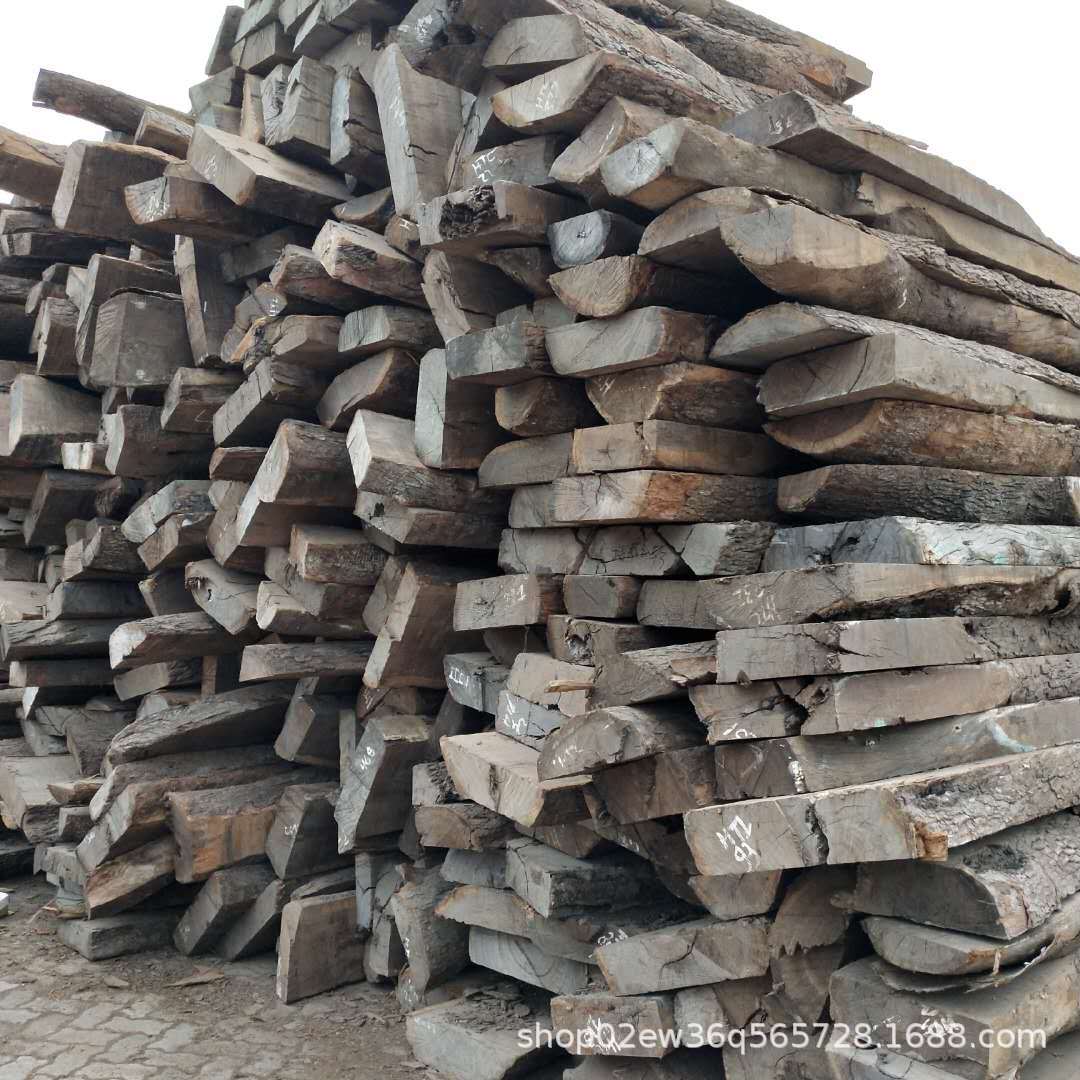厂家直销皮灰原木皮灰板材 非洲黑檀原木 进口风车木板材价格优惠