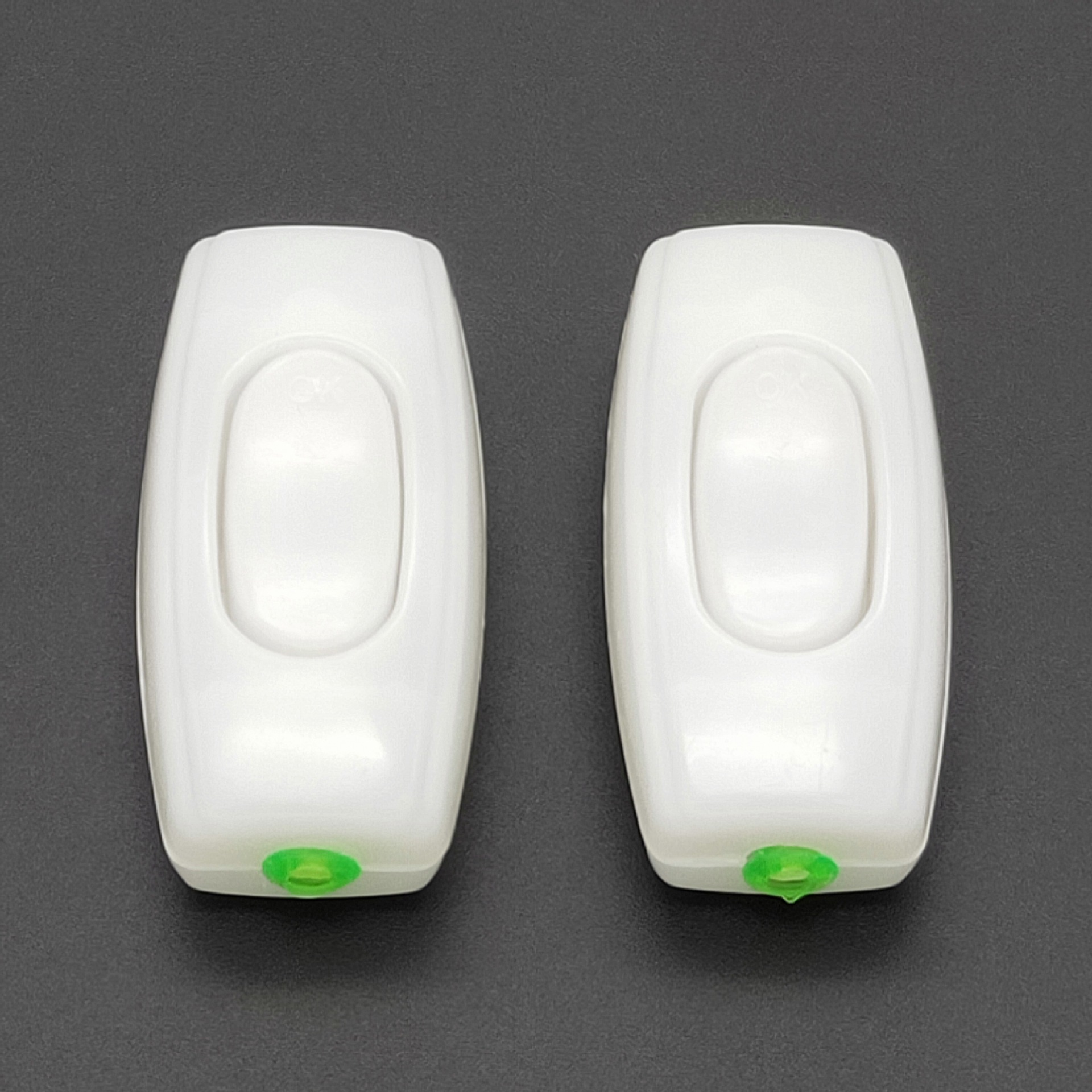 供应批发 船型按钮开关 白色床头开关 手捏开关 单控翘板开关