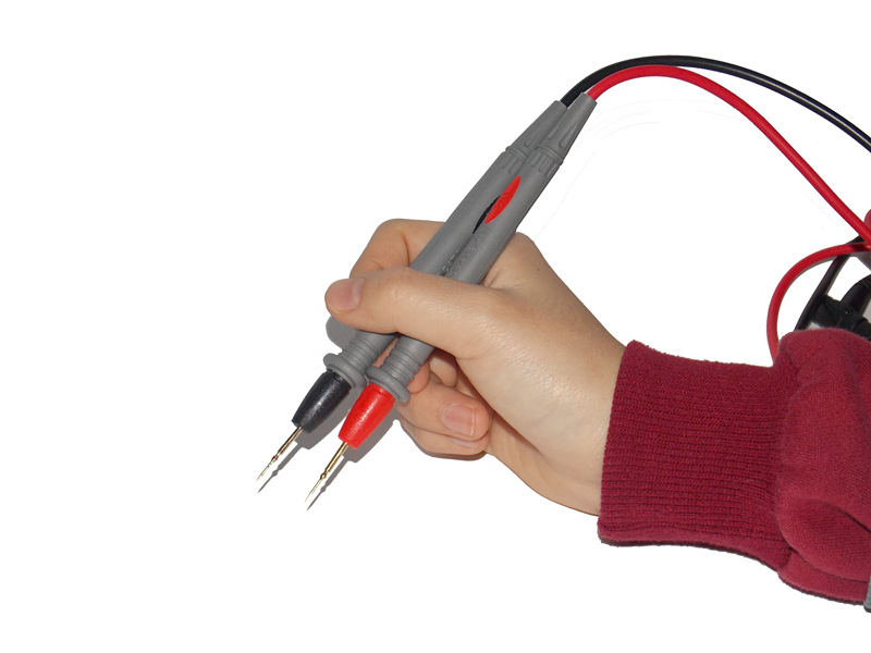 特尖特细表笔 数字万用表笔1000v 20a镀金铜针表笔表棒 测试表笔