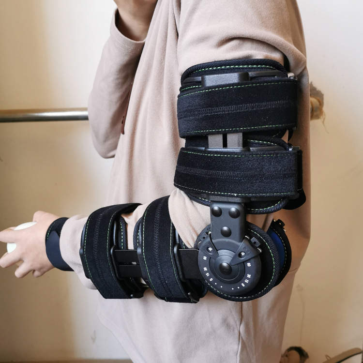 可调肘关节固定支具手腕手掌前臂上臂前臂桡骨下端骨折复位矫形器