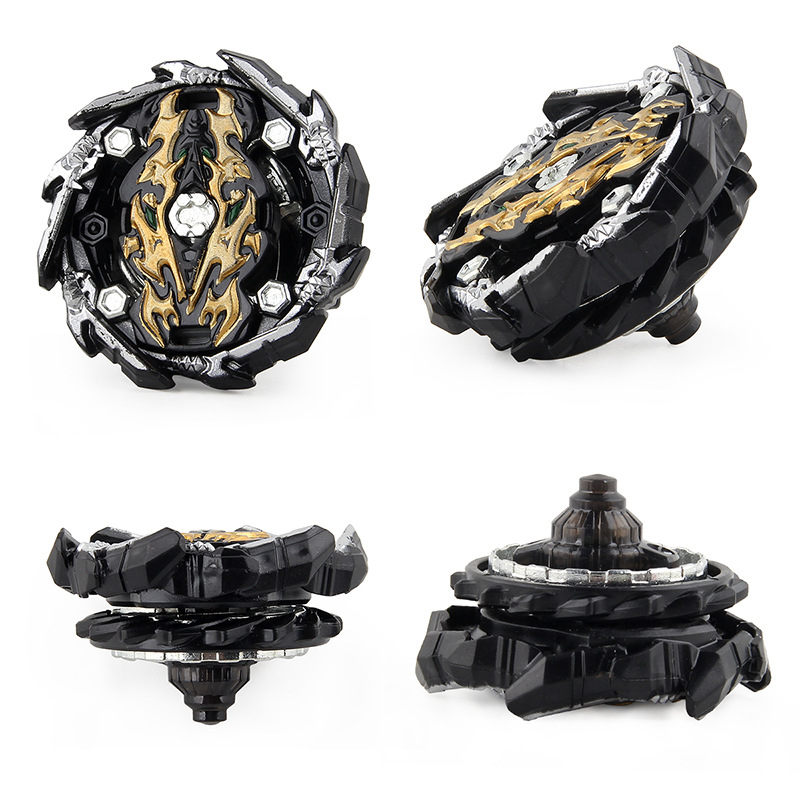 爆裂陀螺gt限定改版黑色b-135神武修罗散装单陀螺玩具合金陀螺