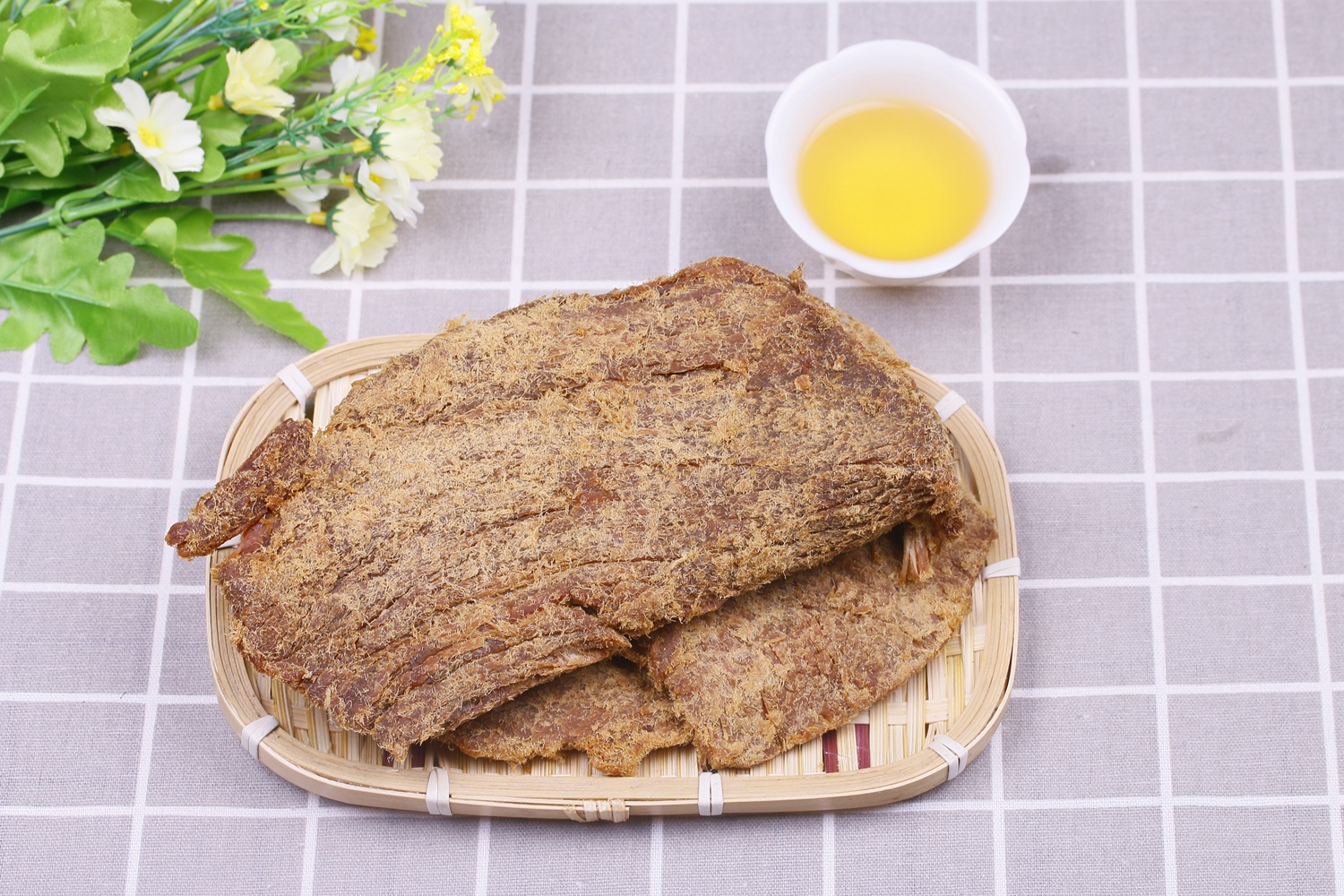 吉小嘴五香猪肉干250g包装 微商货源猪排猪肉片 特产肉类休闲零食