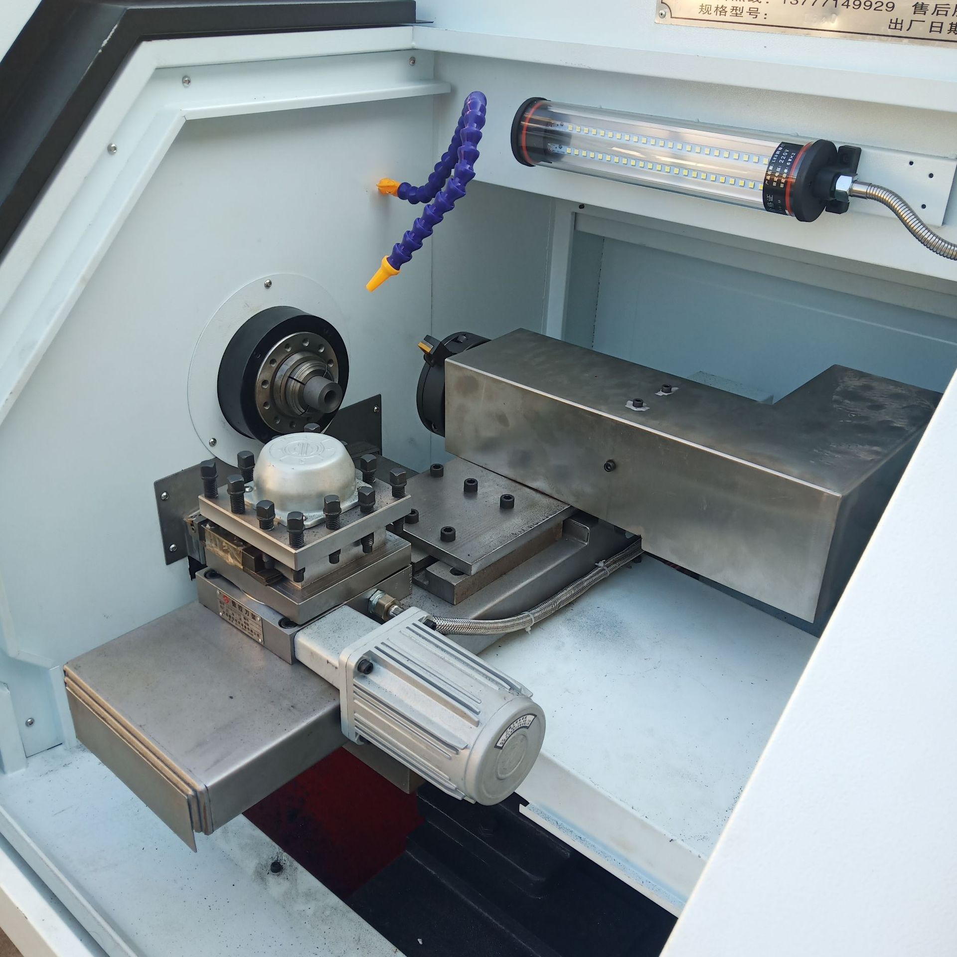 数控车床cjk0640华兴715总线数控机床车方机简易车铣机