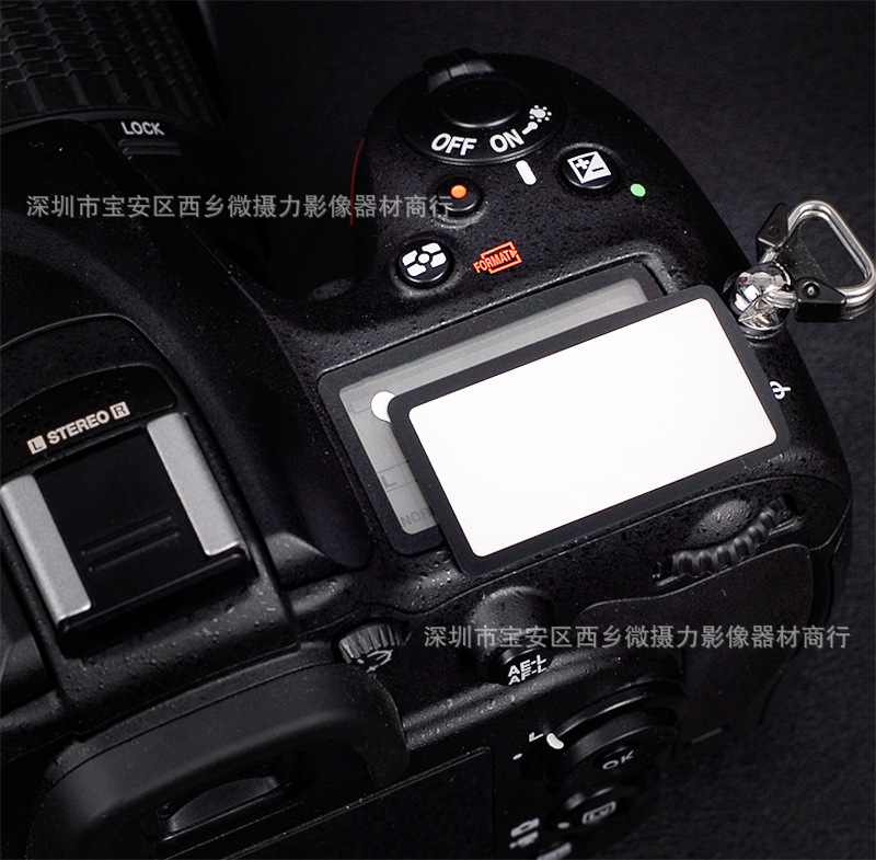 ggs金钢 适用尼康d810/d800/d800e/d750/d850/d500/d7500肩屏贴膜