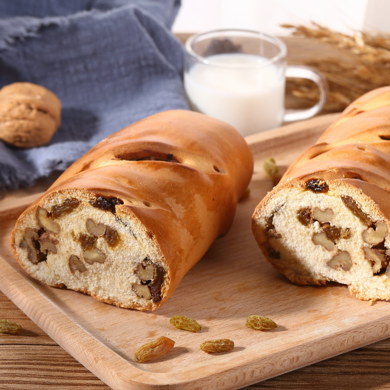 厂家批发大列巴面包果仁整箱 包邮早餐健身代餐早餐列巴 全麦400g