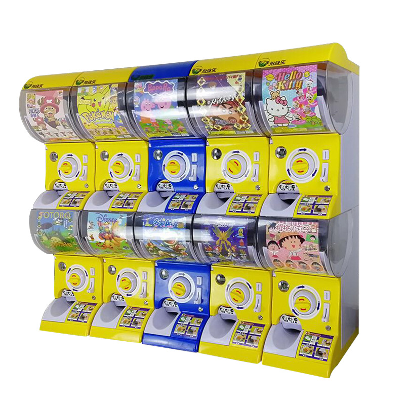 扫码扭蛋机双层日本万代投币自动售货礼品机大型儿童扭蛋玩具