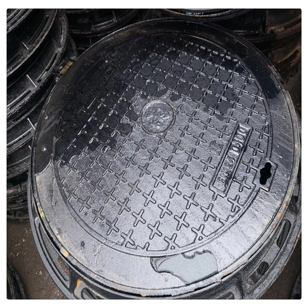 球墨铸铁井盖下水道雨水污水圆形沙井盖市政电力通信窨井盖800