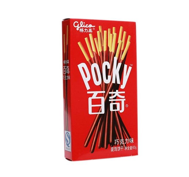 厂家直销格力高pocky/百奇巧克力棒 涂层棒状装饰饼干 百