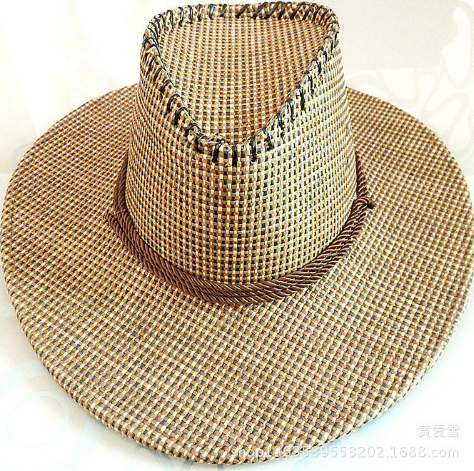 Summer New Men's Knight's Cap Western Cowboy Scenic Spot Travel Sun Hat Jazz Hat Factory Price Wholesale