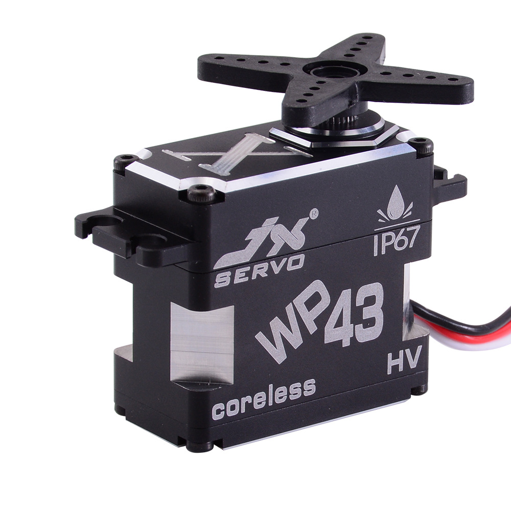 极限全防水ip67高压金属齿舵机 wp43/43kg大扭力全金属遥控车舵机