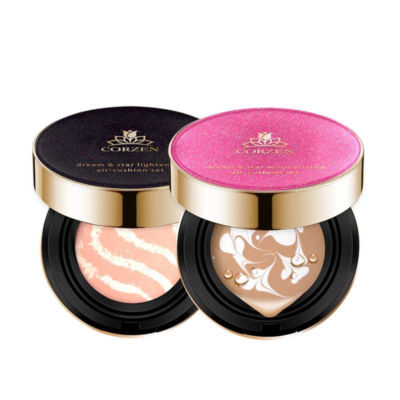 麋鹿美妆 正品新品蔻辰气垫dd霜三代水光寇辰双层dd气垫寇晨