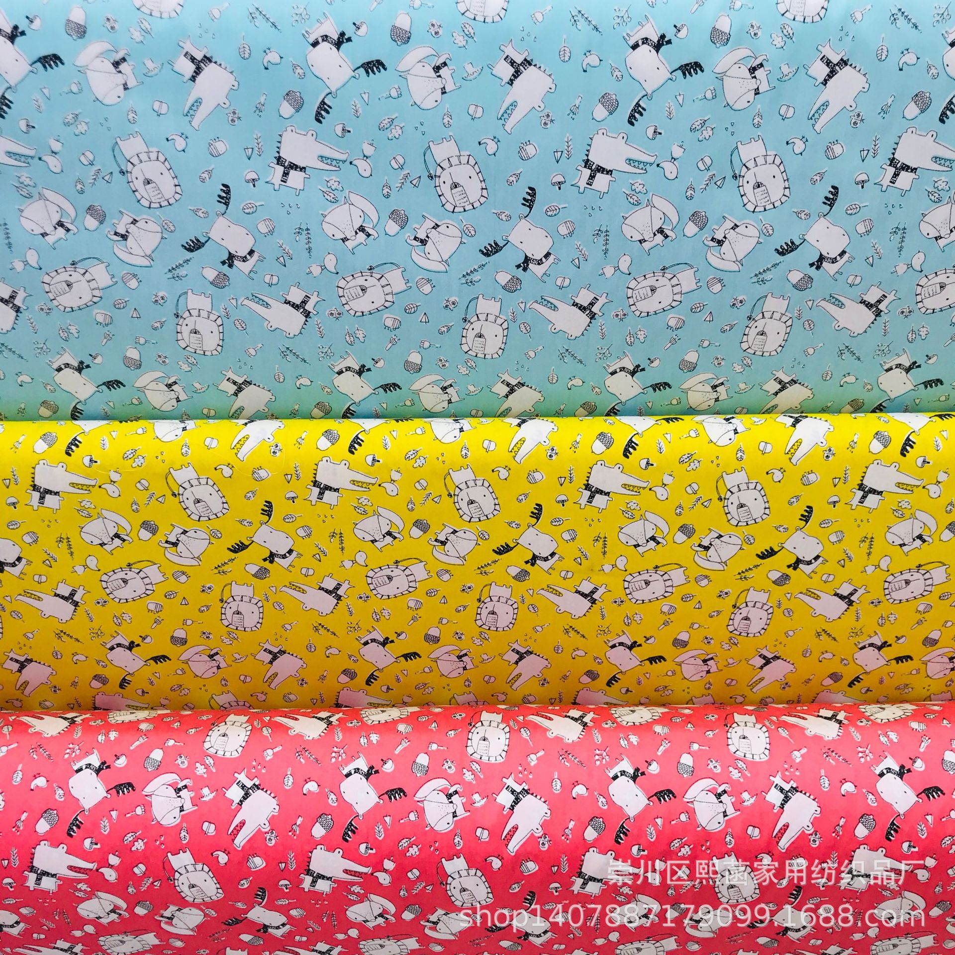 0成交0件通州区张芝山镇青花布艺经营部7年青花布艺品牌全棉斜纹布料