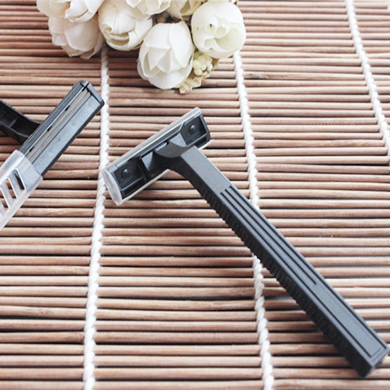 一次性双层剃须刀刮胡刀体腋毛刮刀手动剃须刀男士浴场剃须刀