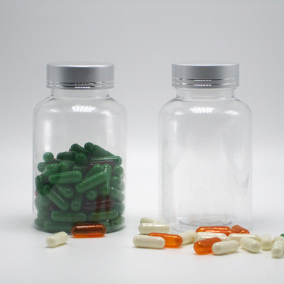 175ml毫升 透明光滑 玛咖保健品瓶 压片片剂药丸胶囊塑料包装瓶子