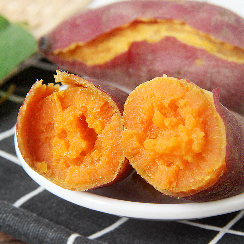 江西赣南红薯5斤装小果新鲜现挖地瓜番薯非六鳌红蜜薯一件代发