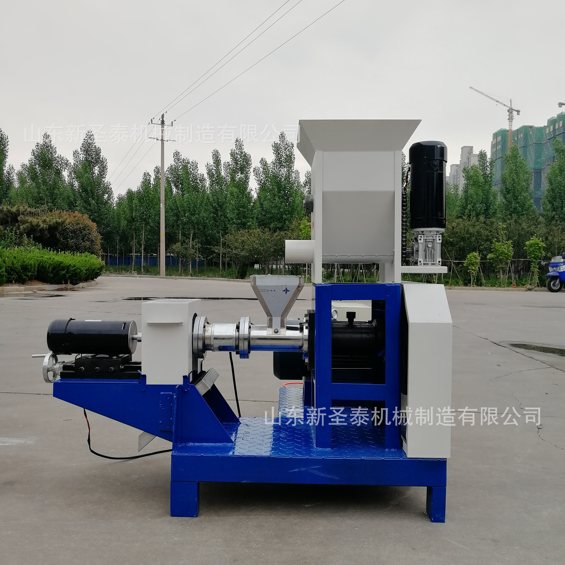 狗粮膨化机 狗粮颗粒机水产浮水饲料沉底颗粒机膨化饲料机