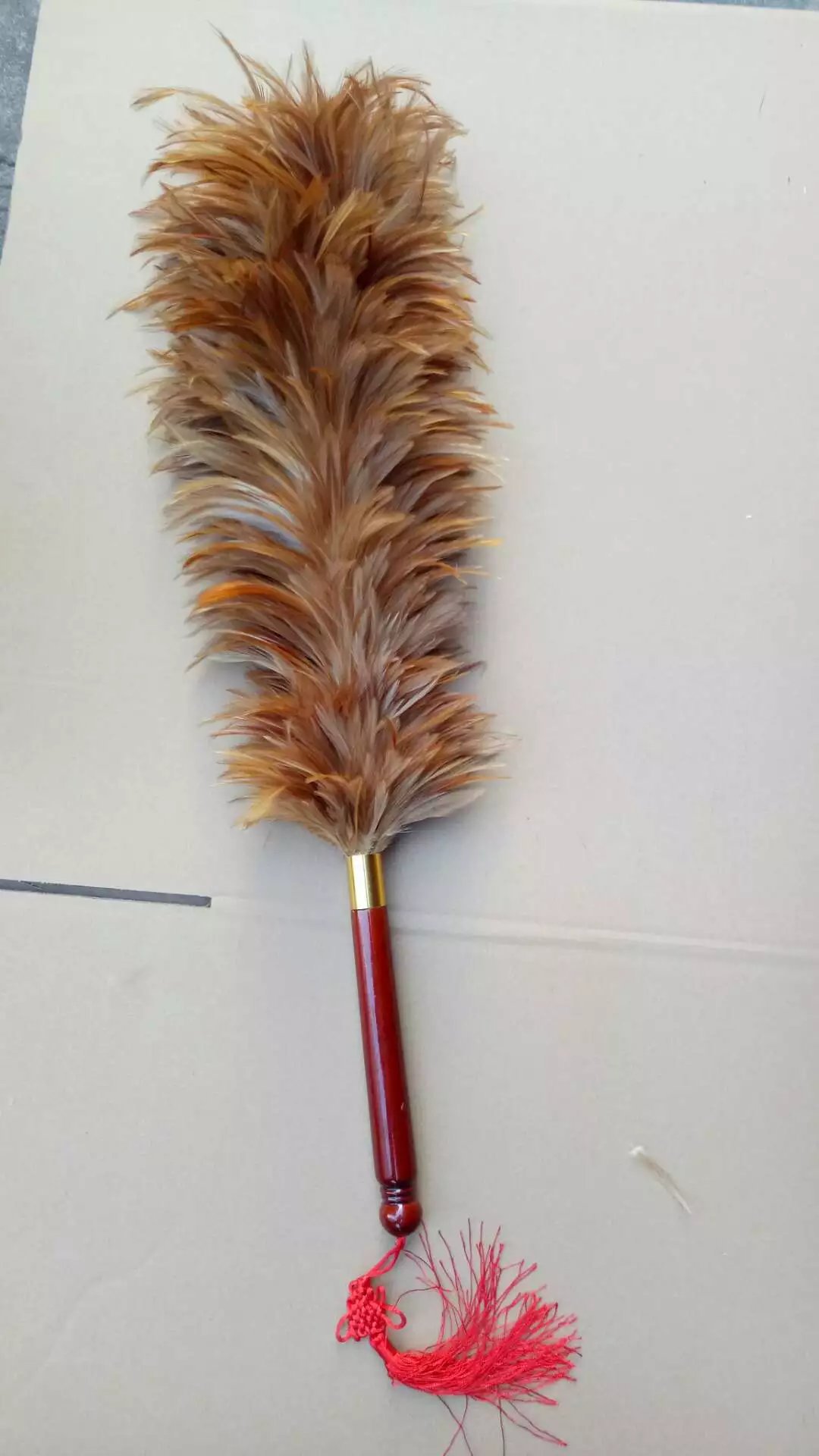 80cm木柄鸡毛掸子