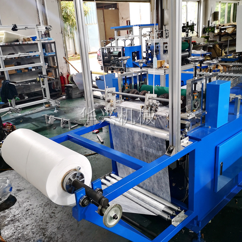 供应无纺布浴帽机 防油烟厨房浴帽生产设备 洗澡浴帽生产机器