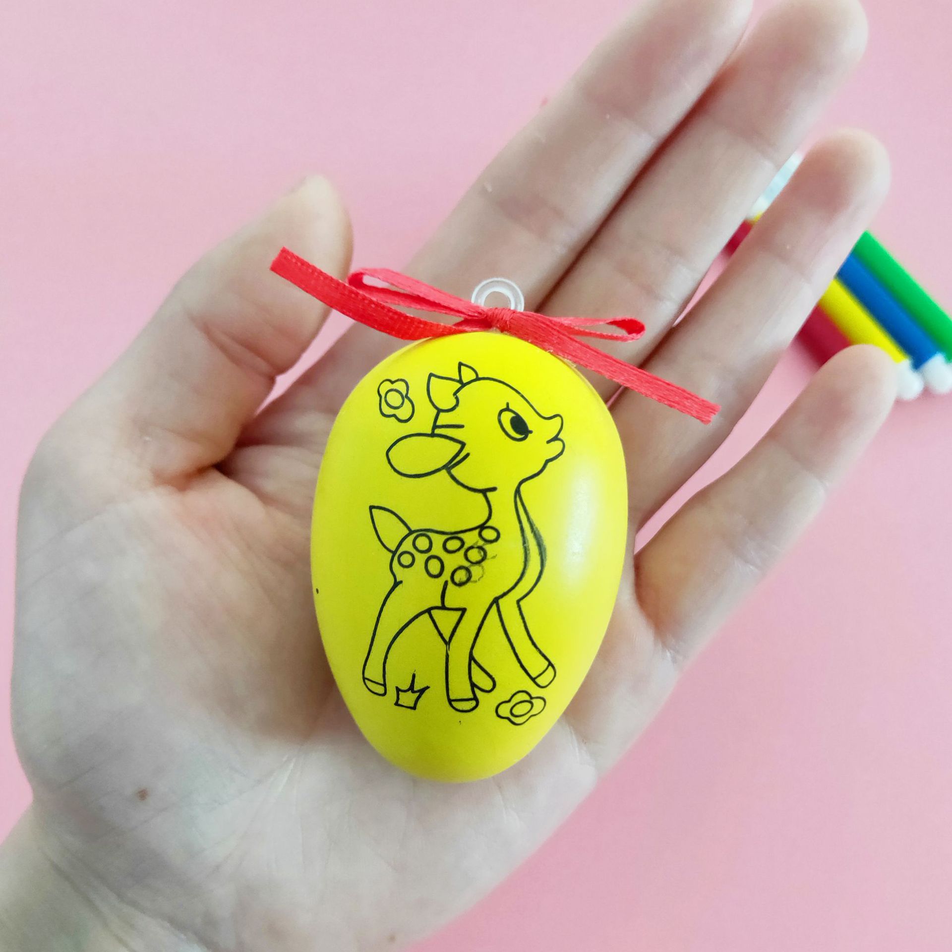 创意diy彩蛋儿童卡通益智手工蛋壳幼儿手工制作益智玩具学生礼物