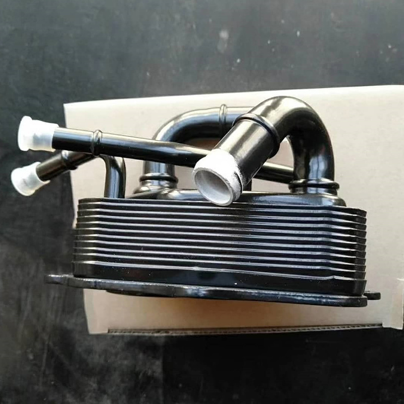 适用现代起亚机油散热器底座伊兰特领动名图/atf加热器elantra ad