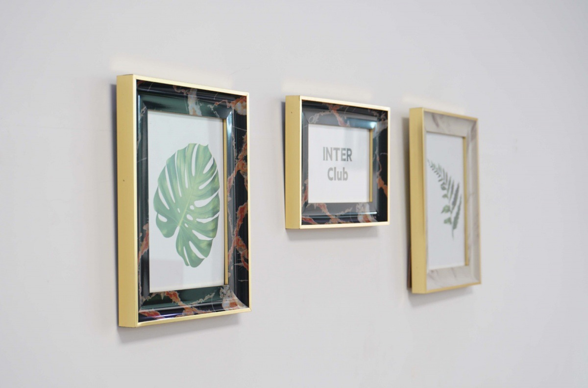 轻奢仿大理石相框7寸摆台相框8寸10寸全尺寸相框批发厂家直销