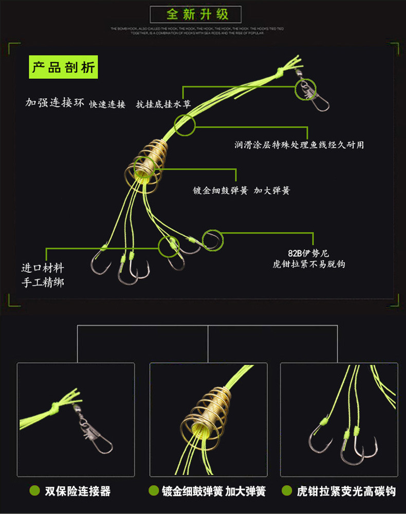 爆炸钩制作方法图片