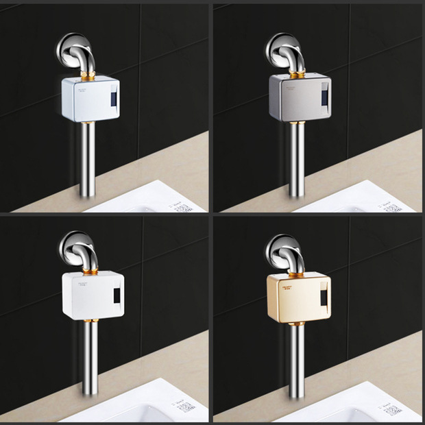 蹲便器感应器明装 大便感应器 全自动冲水器厕所蹲坑大便器冲洗阀