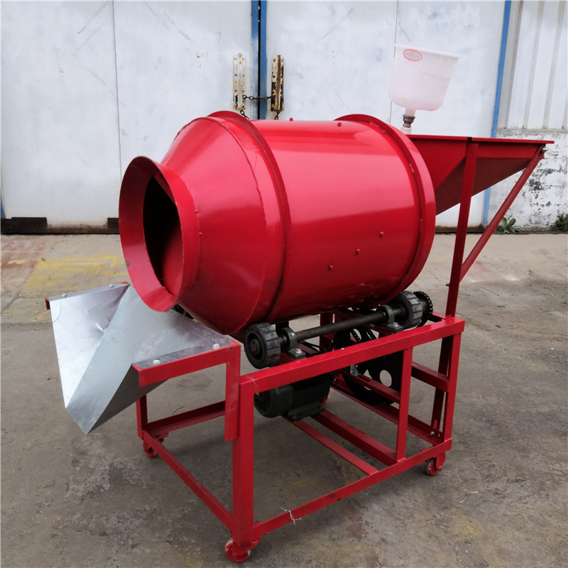 直销粮食种子拌药机 多功能滚筒拌种机 种皮花生种子包衣机