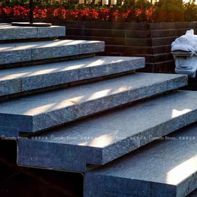 花岗岩块石 楼梯块石 踏步块石 室外环境石材【尺寸可定制】