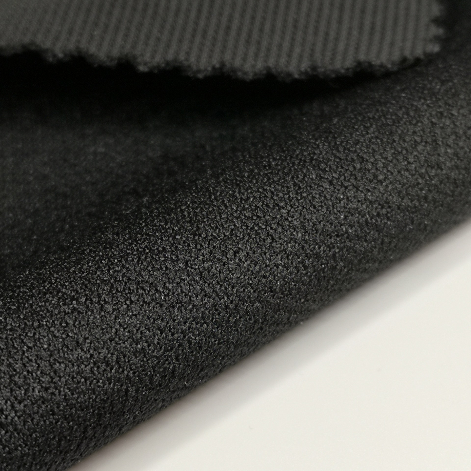 黑色罗纹布_厂家直销黑色涤氨罗纹布 医疗运动护具面料 - 阿里巴巴