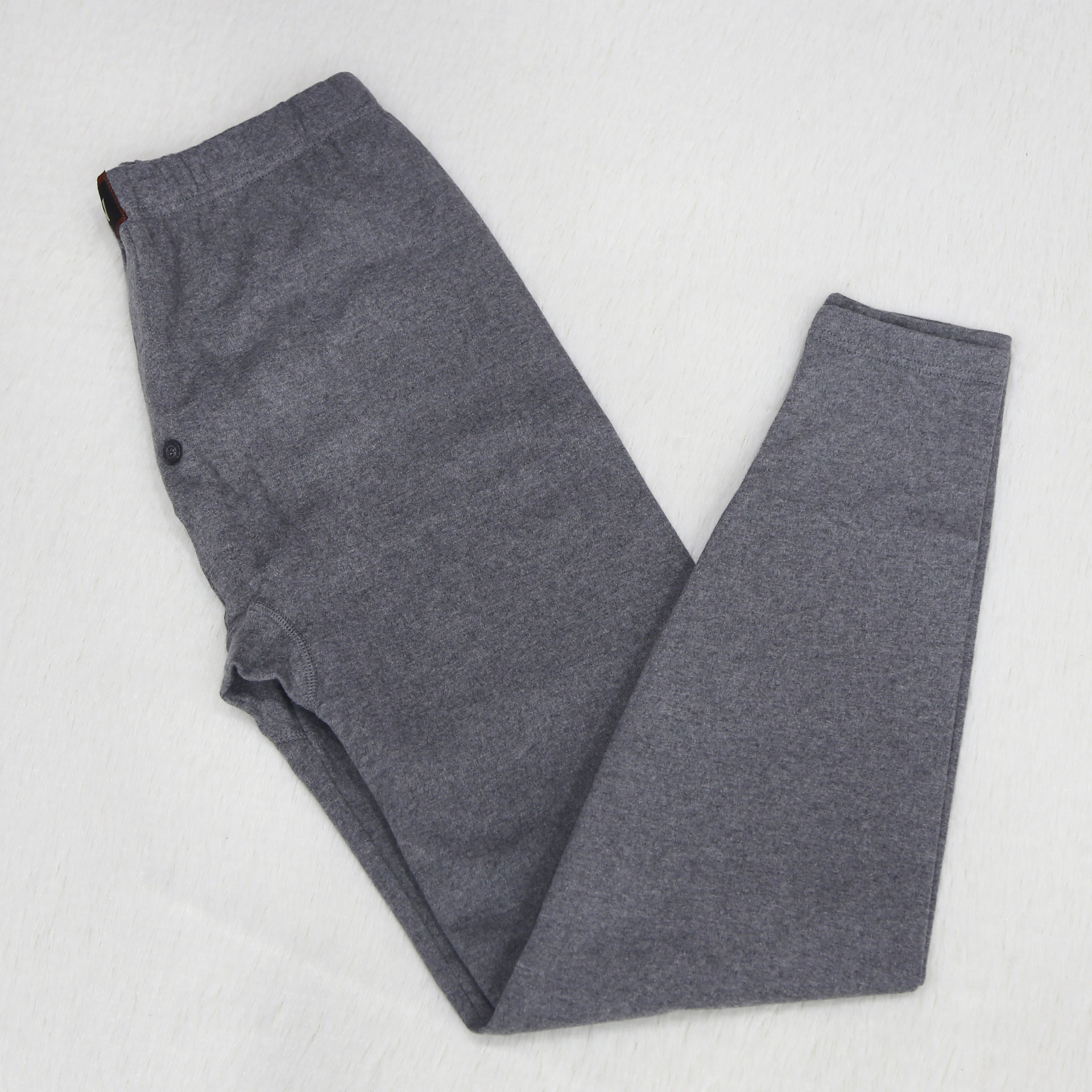 邦源秋冬男士休闲保暖裤舒绒秋衣裤纯色时尚宽松单裤批发853