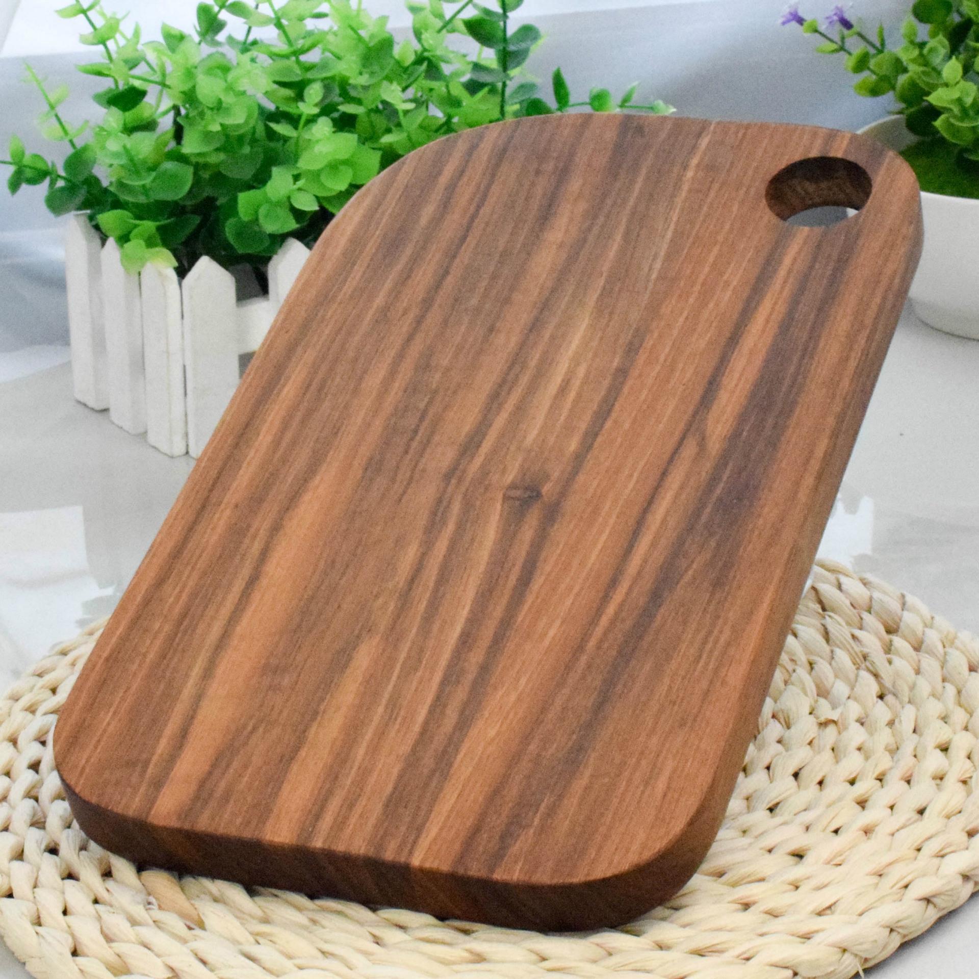 相思木厨房家用砧板菜板 实木长方形加厚大号案板 北欧风切板面板