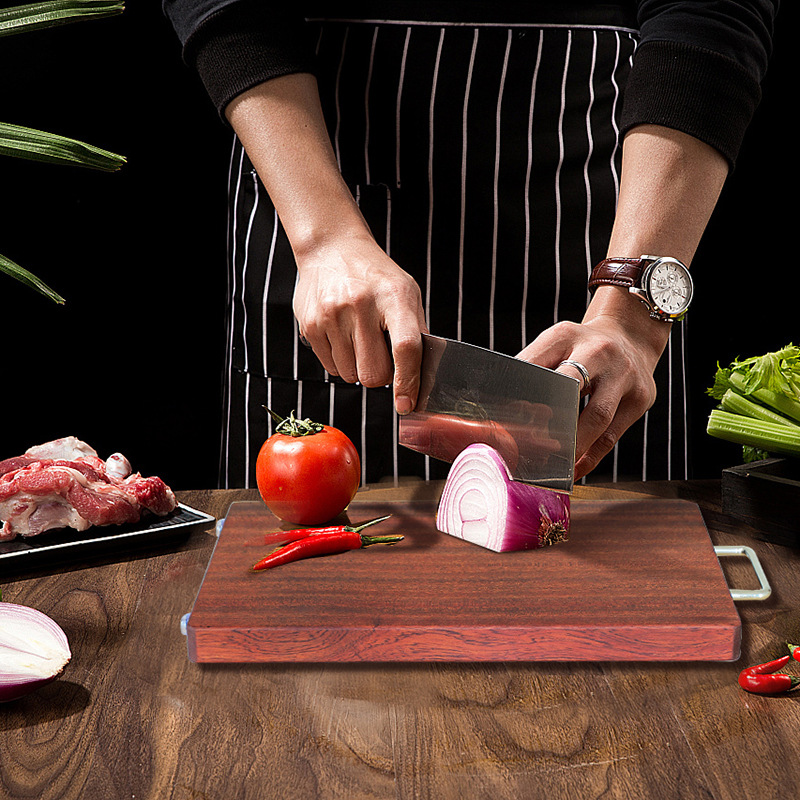 阳江木质家用大案板砧板切菜板抗菌刀板创意木原木砧板厨房木制