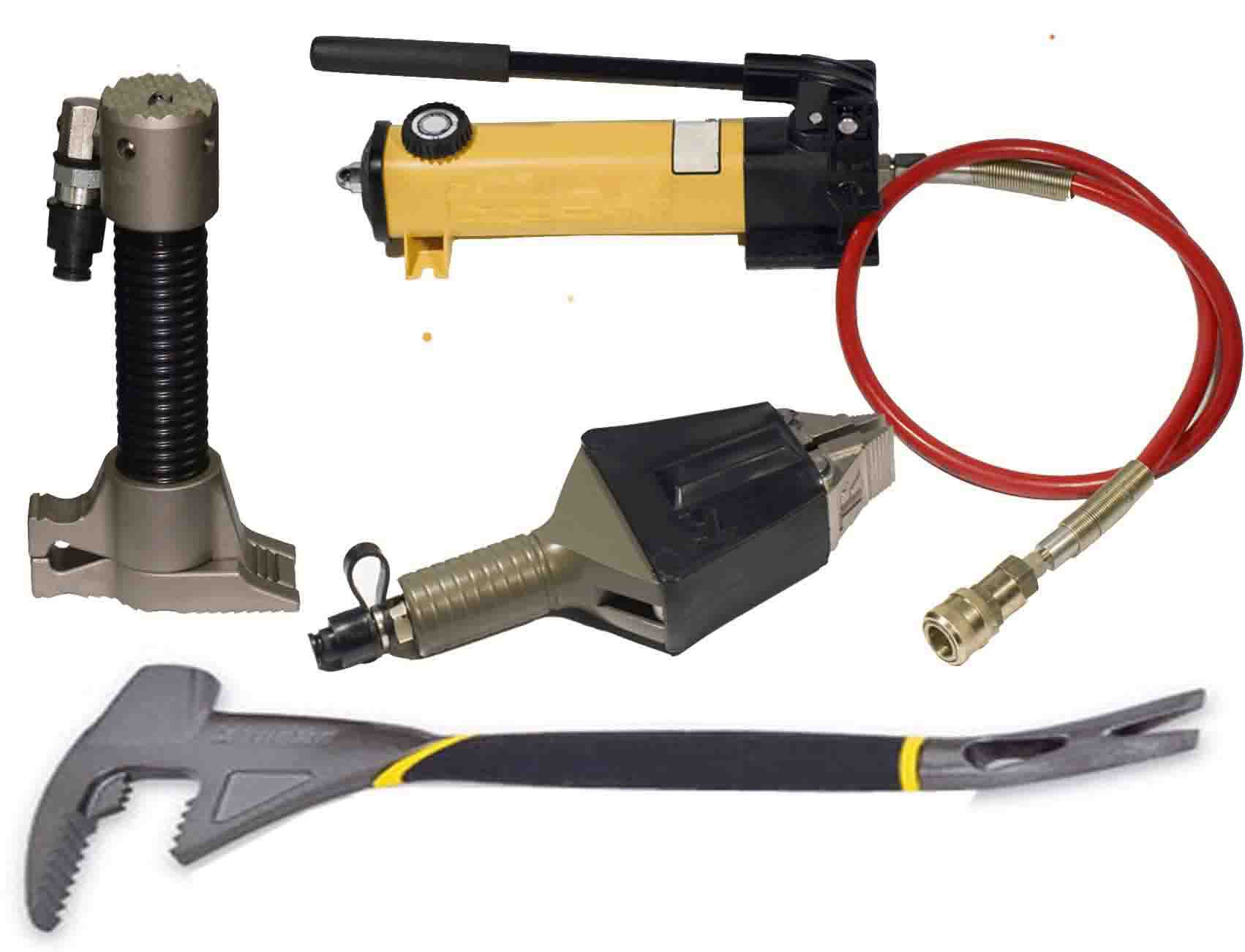 便携式防盗门破拆工具组 手动破拆工具 液压消防救援工具组