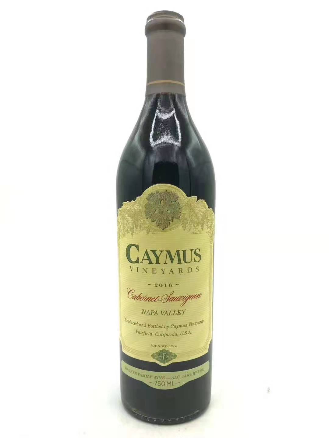 caymusvineyards2016年美国纳帕谷佳慕赤霞珠干红葡萄酒