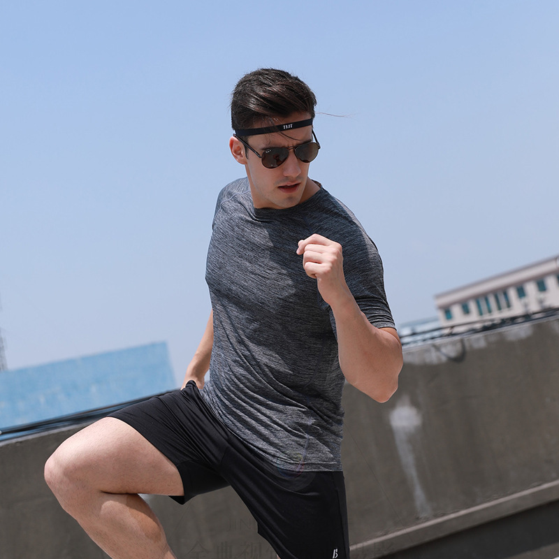 吡嘟 夏季功能性速干运动服短袖t恤 团队服空白t恤广告衫定制批发