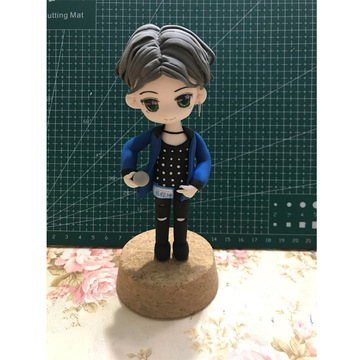 蔡徐坤手办偶像练习生三维人偶摆件限量版应援周边定制明星