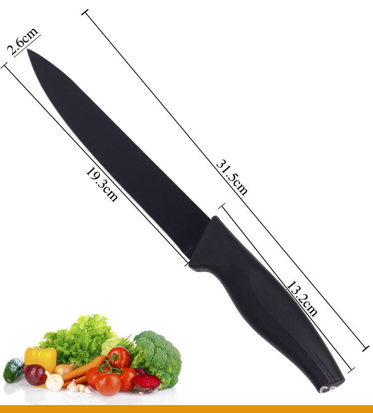 不锈钢厨房套刀   不粘刀 套刀五件套 品牌: 其他 货号:fwks662 包装