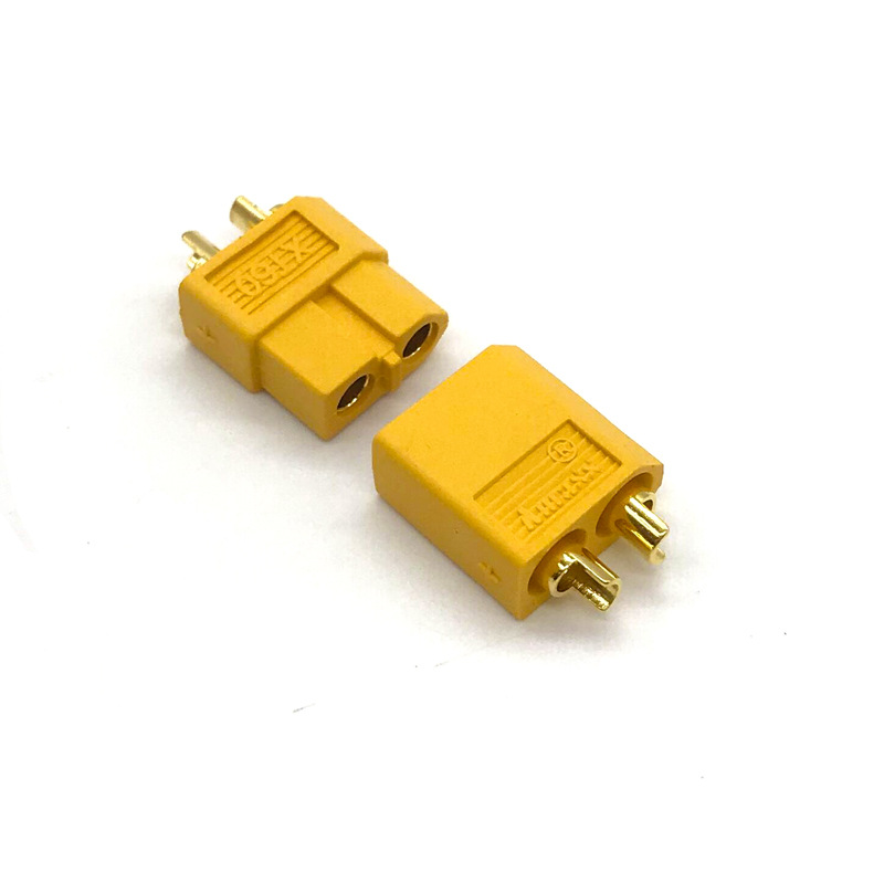 高品质电池插头 xt60连接器 防火阻燃电池接插件 无人机接线端子
